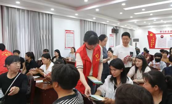 宜阳县法学会开展未成年人思想道德建设工作