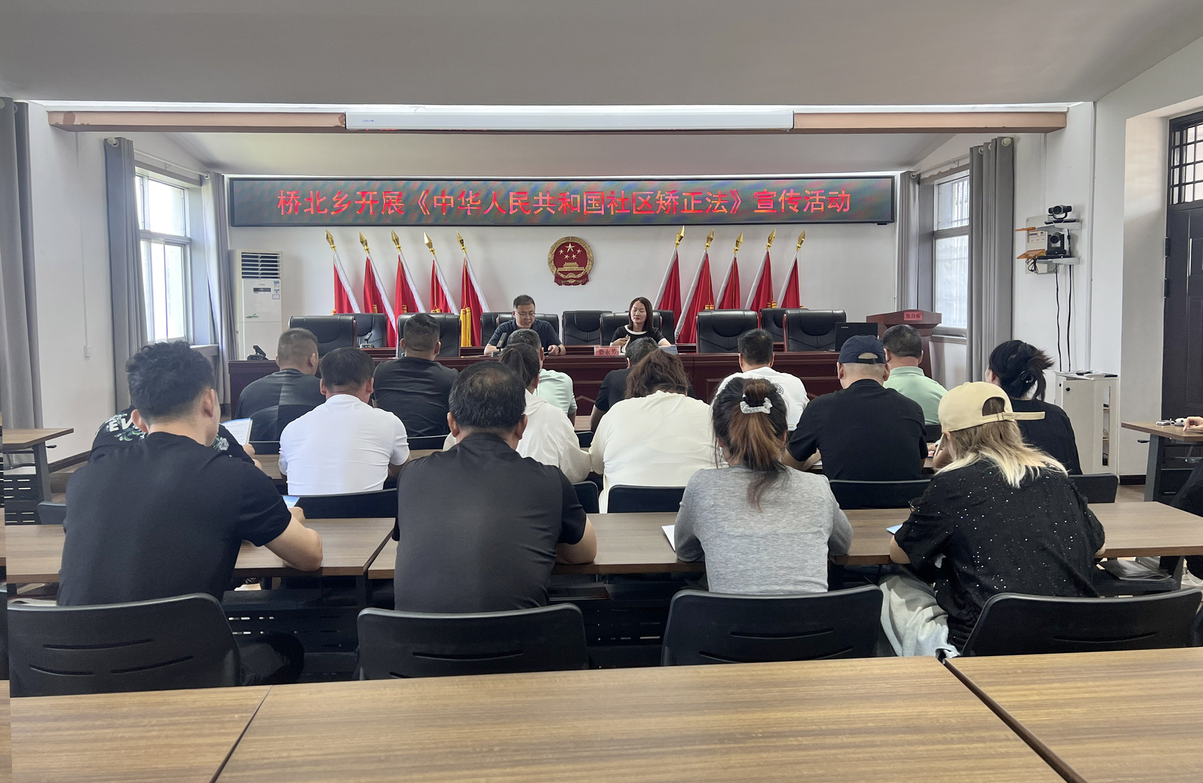 新乡市平原新区桥北乡开展《中华人民共和国社区矫正法》宣传活动.jpg