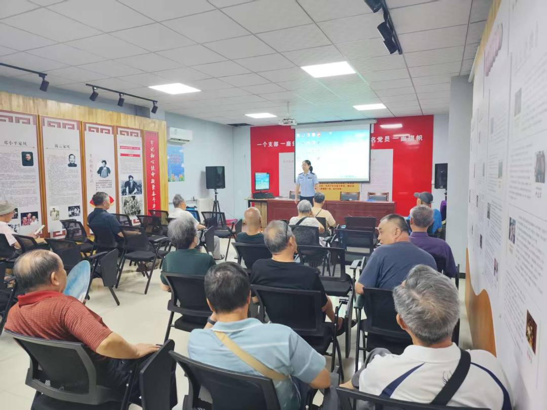 西工区法学会聚焦老年群体权益保护，开展反诈宣传教育活动